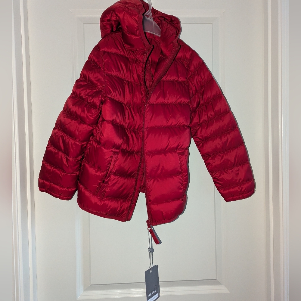 New Girl Packable Red Jacket S7/8